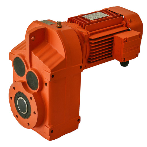 parallel shaft helical geared motor